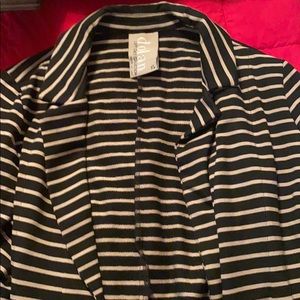 Dolan Left Coast Collection Black and Tan Blazer